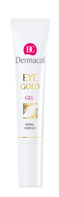 Dermacol - Eye gold gel - oční gel na unavené oči - 15 ml